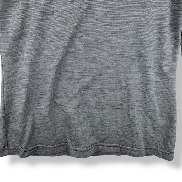 Voormi Hoodie Womens Medium Gray River Run Long Sleeve Base Layer Wool Blend Top - Picture 13 of 16